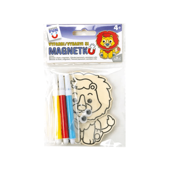 Argus Kreativní tvoření - vybarvi si magnetku - Lev - 1926-0009