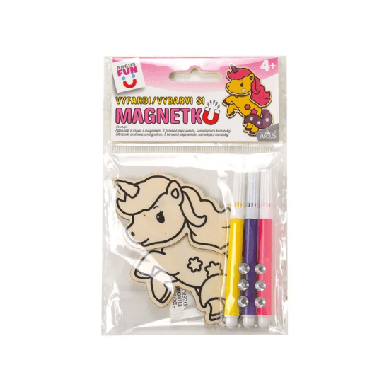 Argus Kreativní tvoření - vybarvi si magnetku - Jednorožec III - 1926-0016