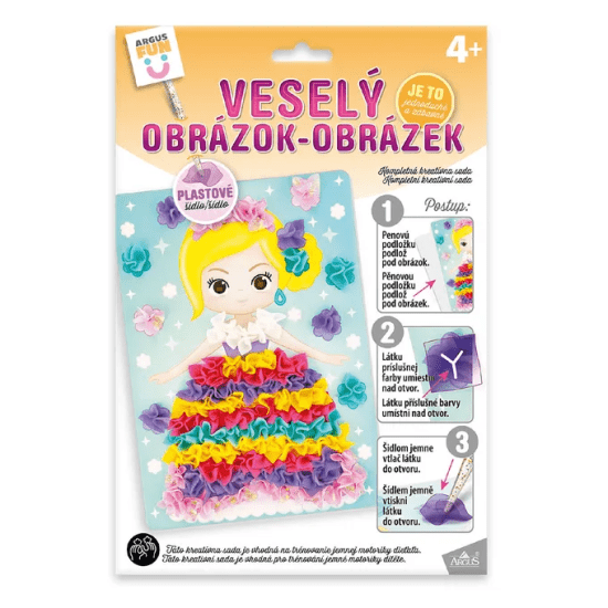 Argus Kreativní tvoření - veselý obrázek - Princezna - 1932-0001