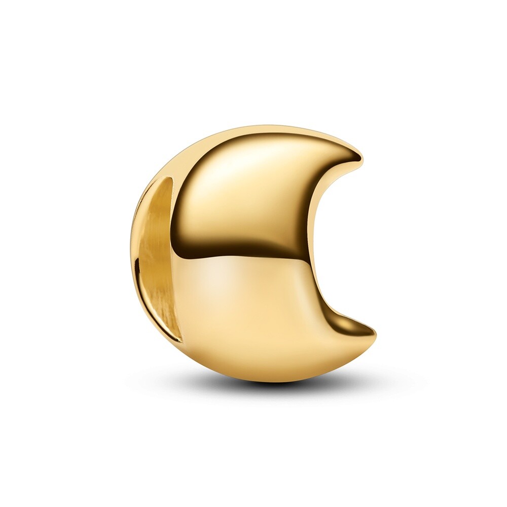 Pandora Pozlacený mini korálek Měsíc Shine Moments 764516C00
