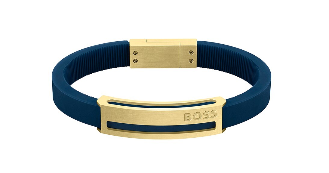 Hugo Boss Pánský ocelový náramek Sakis 1580362 19 cm
