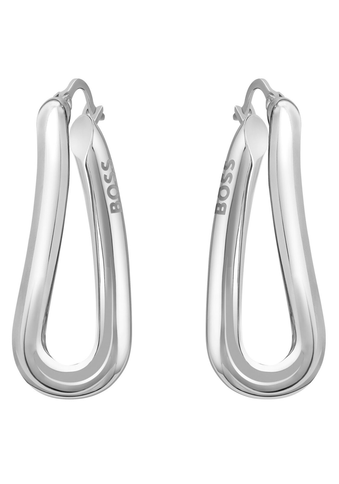 Hugo Boss Stylové ocelové visací náušnice Melya 1580439