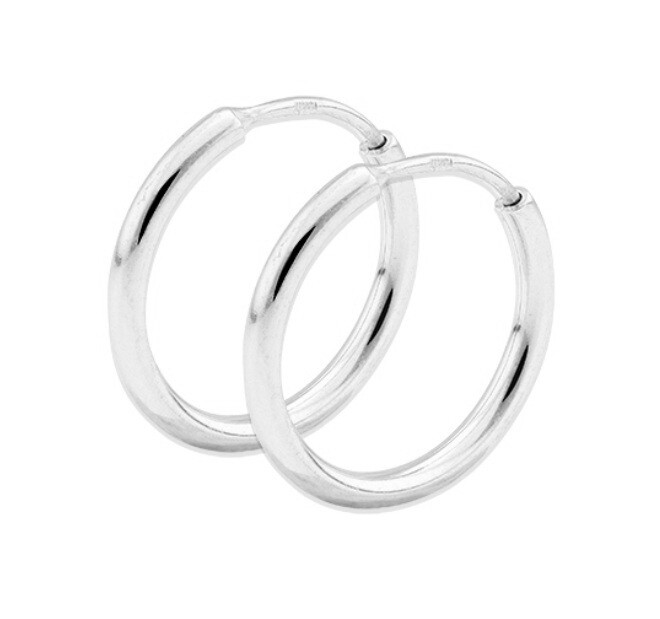 Soliter Minimalistické kruhy z bílého zlata 231 001 00334 07