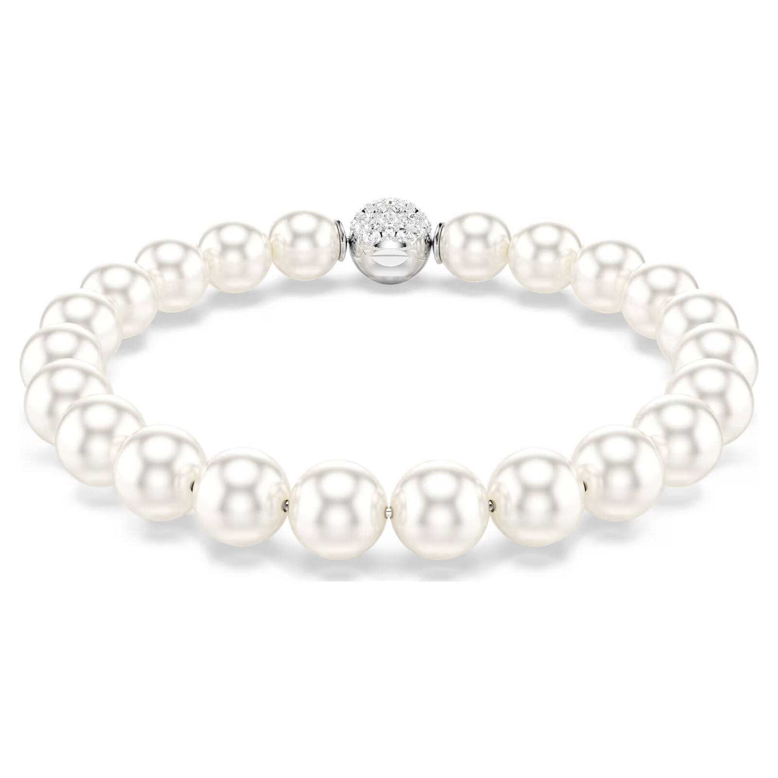 Swarovski Elegantní perlový náramek Matrix 5747747