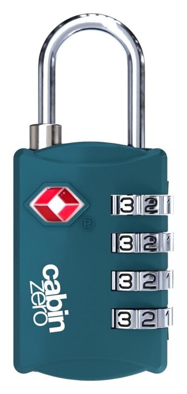 CabinZero TSA Travel Lock Aruba Blue