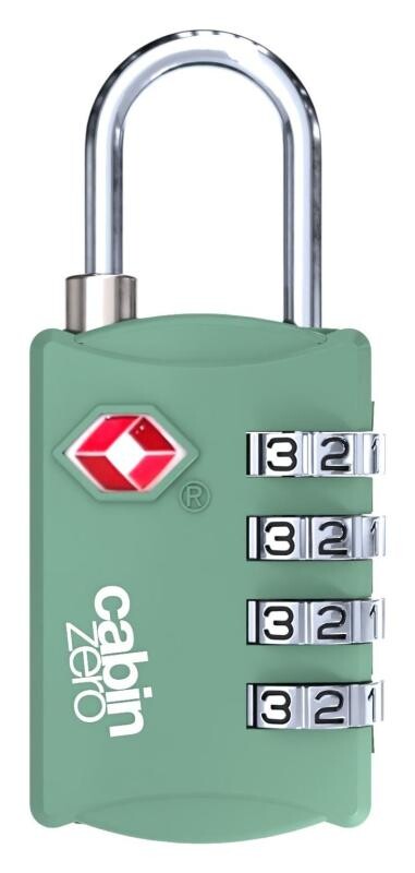 CabinZero TSA Travel Lock Sage Forest
