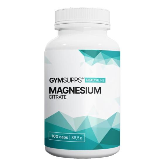 GymSupps GymSupps Magnesium Citrate 100 kapslí