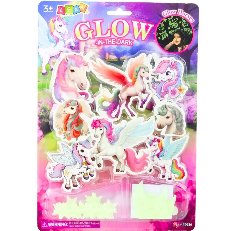 Jednorožci svítící ve tmě