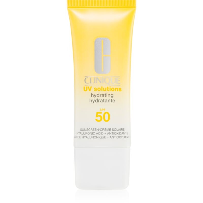 Clinique Sun UV Solutions Hydrating Sunscream SPF 50 opalovací krém na obličej hydratační 40 ml