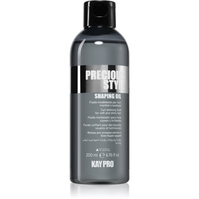 Kaypro Precious Style Shaping Oil hydratační fluid pro vlnité a kudrnaté vlasy 200 ml