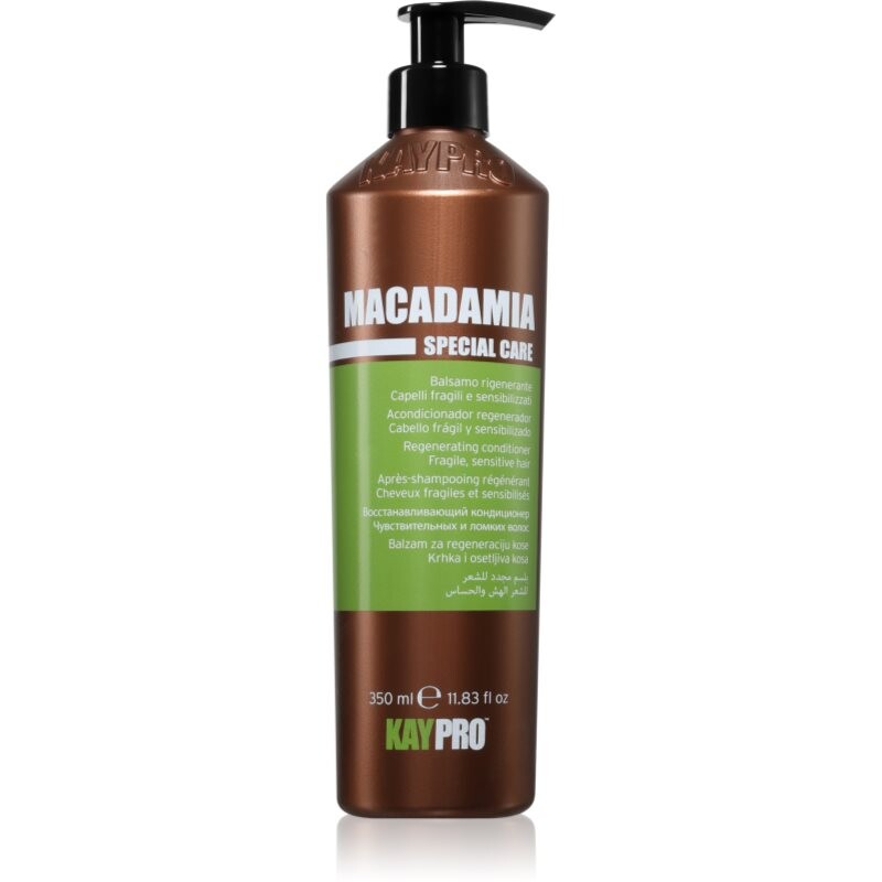 Kaypro Macadamia Regenerating Conditioner kondicionér pro lámavé a namáhané vlasy 350 ml