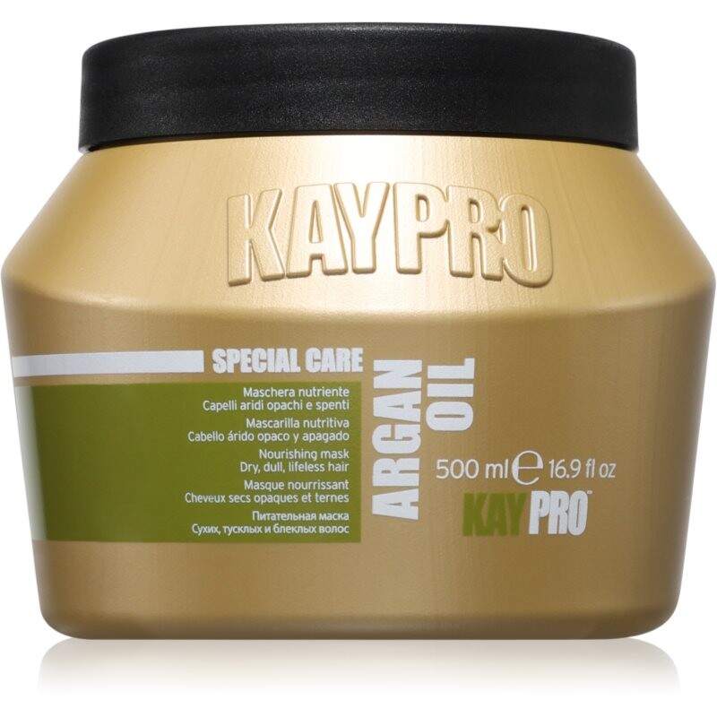 Kaypro Argan Oil Nourishing Mask maska na vlasy s arganovým olejem 500 ml