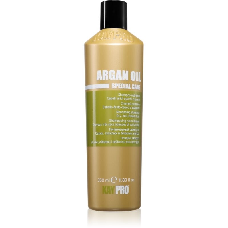 Kaypro Argan Oil Nourishing Shampoo šampon pro suché a matné vlasy s arganovým olejem 350 ml
