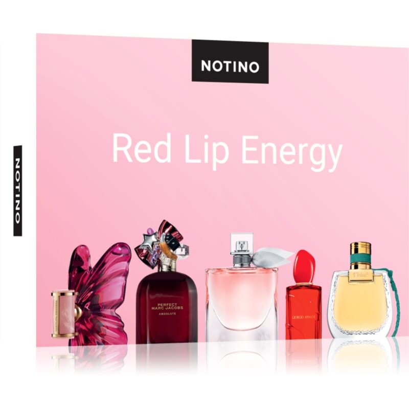 Beauty Discovery Box Notino Red Lip Energy sada pro ženy