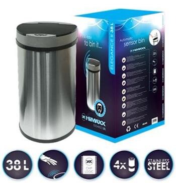 HiMAXX senzorový odpadkový koš Elegance II 38L