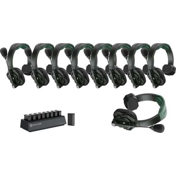 Hollyland Solidcom SE Pro - 9 Person Noise Cancelling Headset Intercom