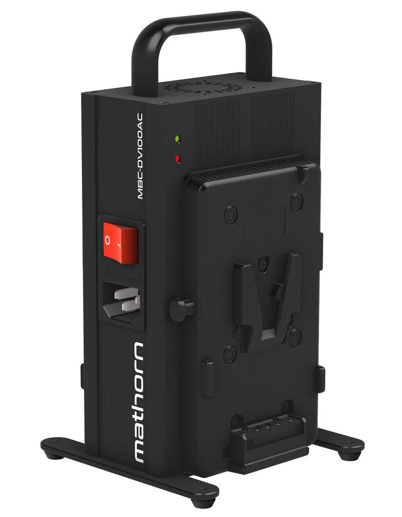 Mathorn MBC-DV100AC duální nabíječka 100W pro V-mount baterie