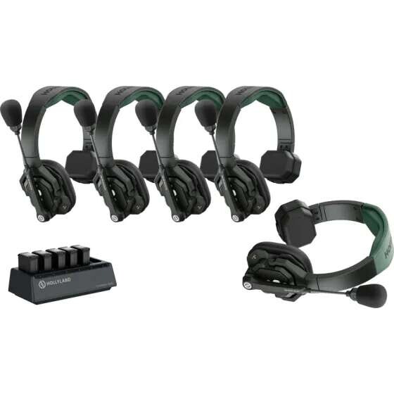 Hollyland Solidcom SE Pro - 5 Person Noise Cancelling Headset Intercom