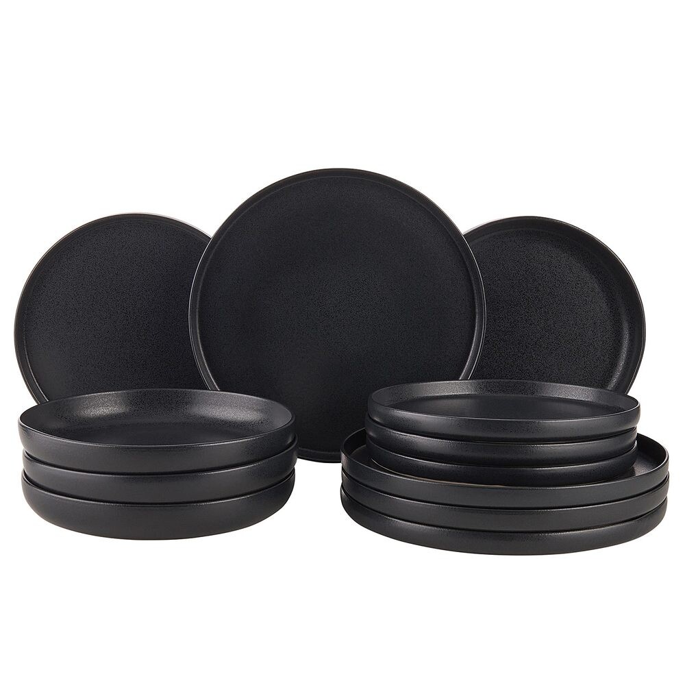 CASA NOVA Sada nádobí 12 ks - černá