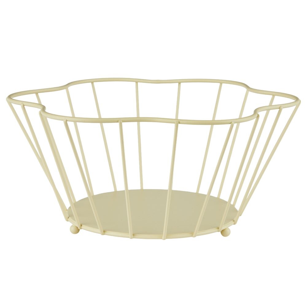 BLOOMING Košík kovový 30 cm - žlutá