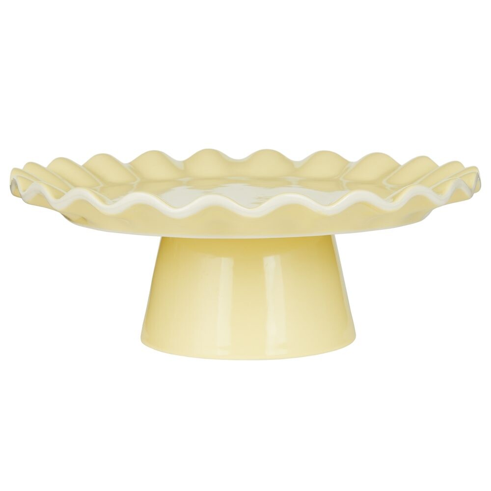 LILLY Podnos na dort  28 cm - žlutá