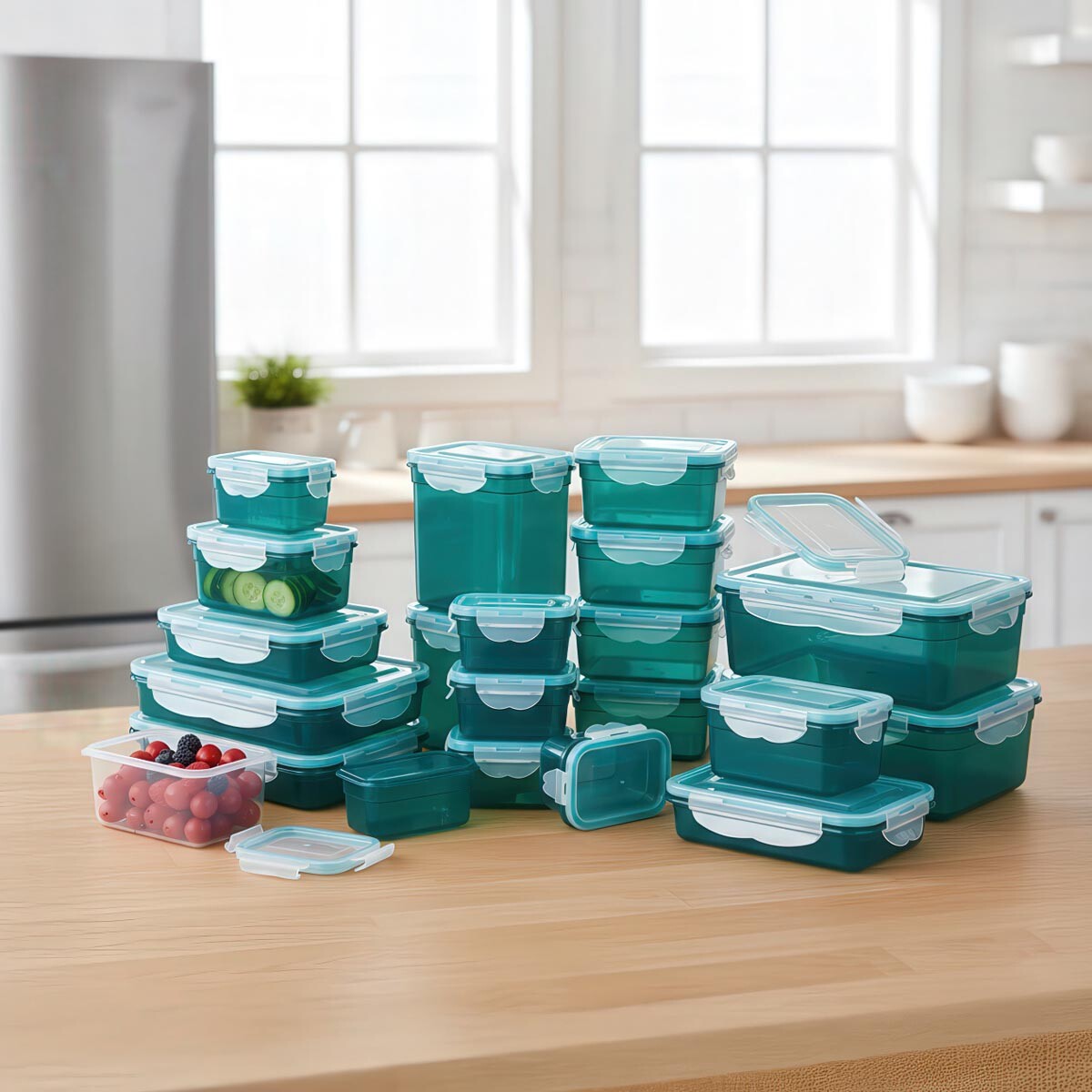 Dózy na potraviny, 21 ks