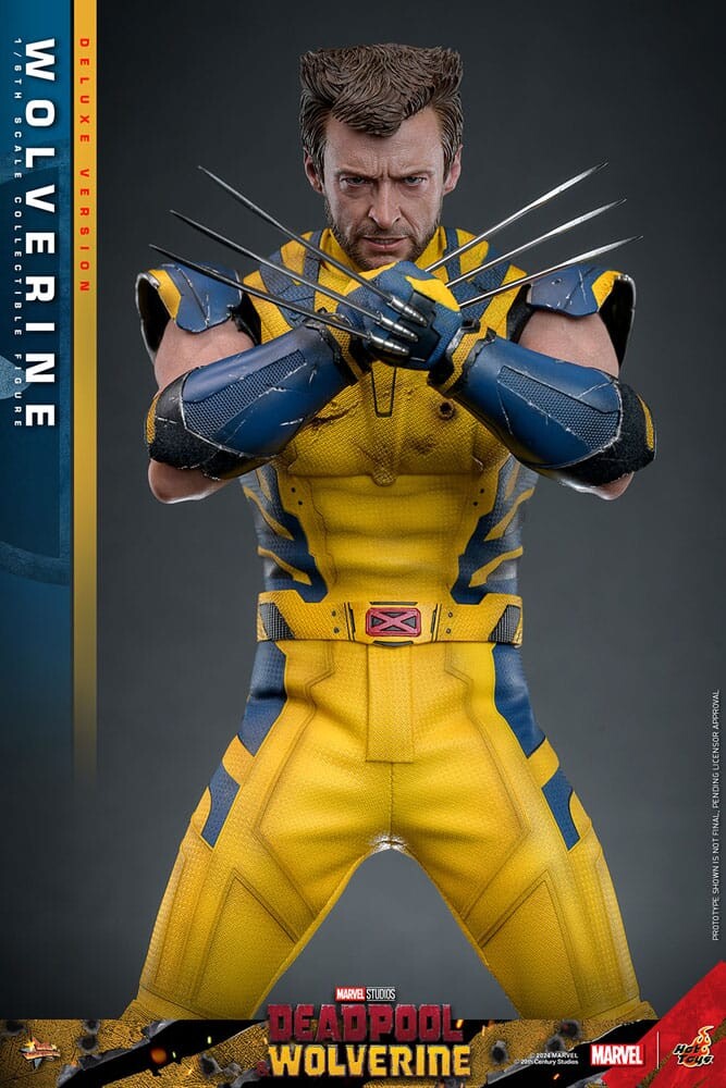 Hot Toys | Deadpool & Wolverine - sběratelská figurka Wolverine Movie Masterpiece (Deluxe Version) 31 cm