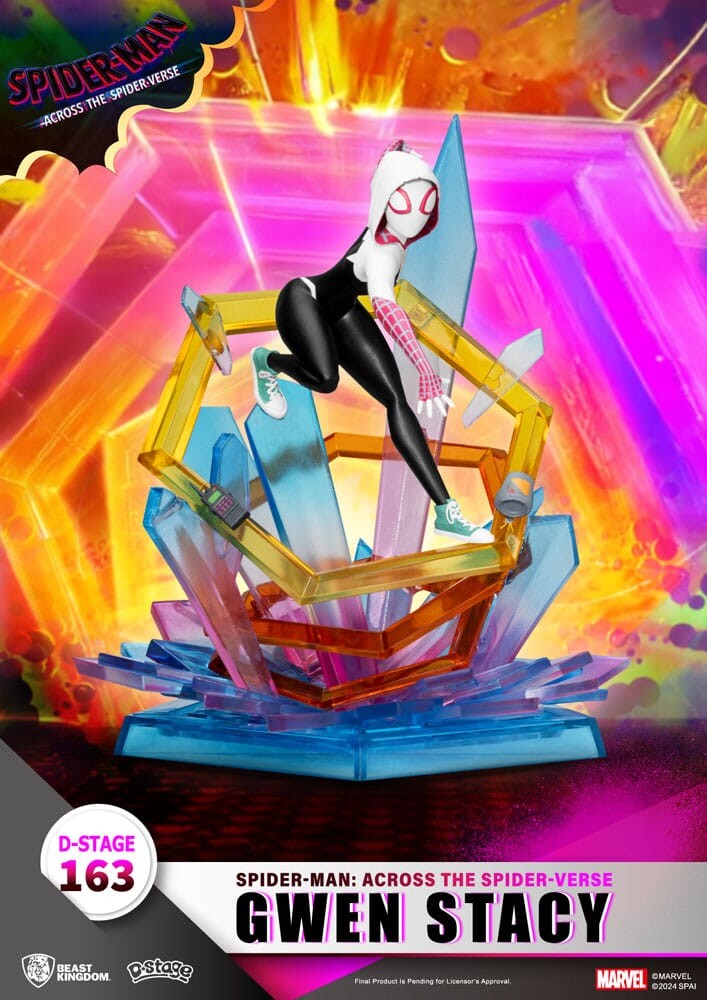 Beast Kingdom Toys | Spider-Man Across the Spider-Verse - D-Stage PVC Diorama Gwen Stacy 15 cm