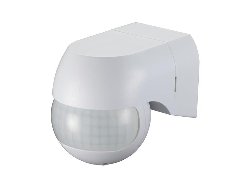 GETI GS1102 pohybové čidlo pro LED 180° na stěnu bilé 12m IP44 230V 10s-15m