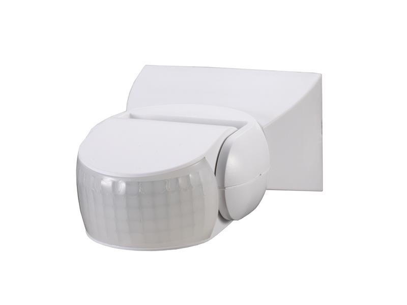 GETI GS1103 pohybové čidlo pro LED 180° na stěnu bílé 12m IP65 230V 10s-15m