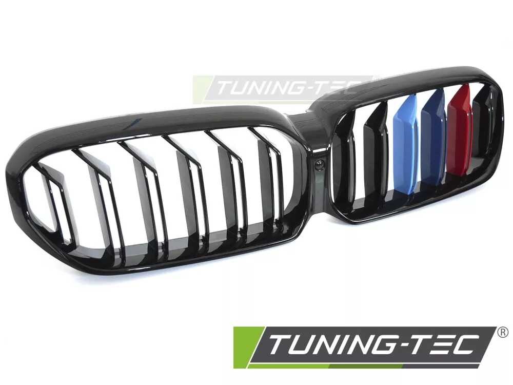 GRILLE SPORT GLOSSY BLACK TRI-COLOUR DOUBLE BAR fits BMW G30 / G31 LCI 20-23