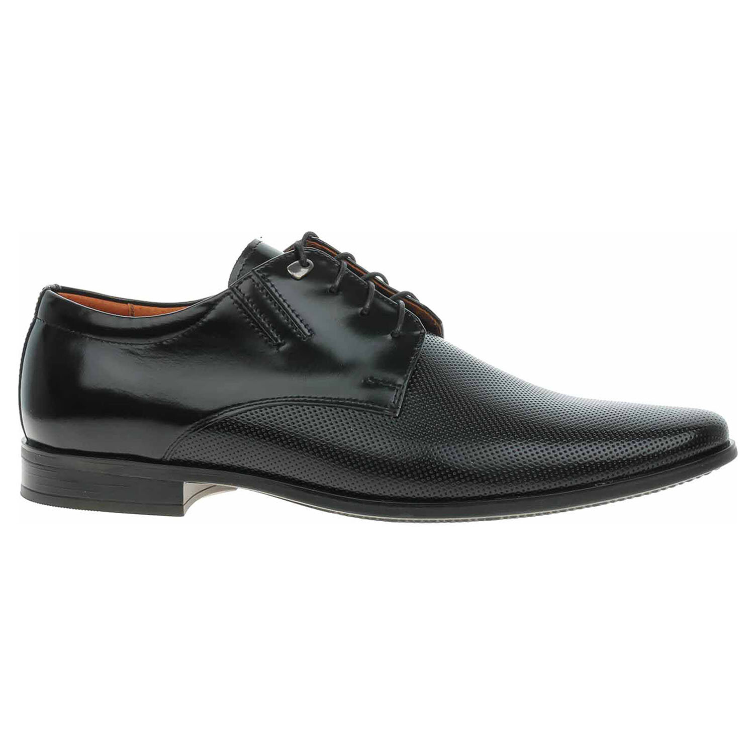 Ecco Balak pánské společenské PO483 černá lak 24100180