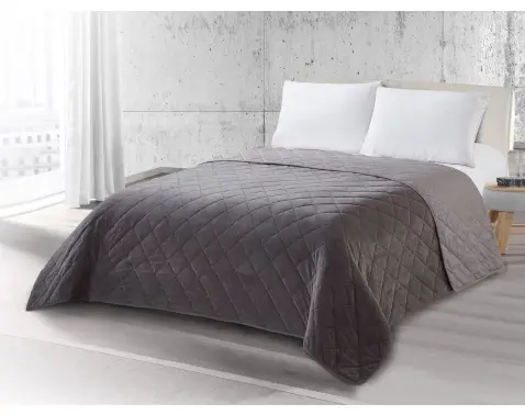 Přehoz postele Ultrasonic 220x240 cm, šedý