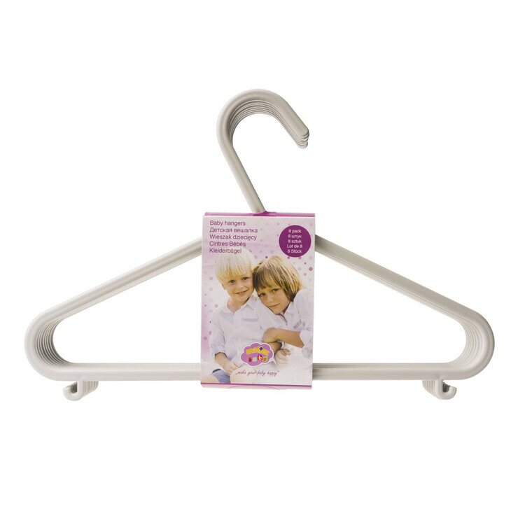 MALTEX Dětské věšáky - White, 8 ks