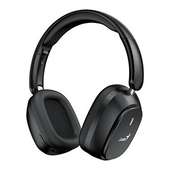 Genius HS-820BT sluchátka s mikrofonem, bezdrátová, černá, bluetooth