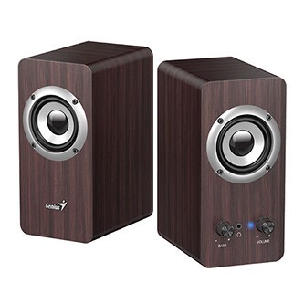 Genius reproduktory SP-HF400, 10W, hnědé