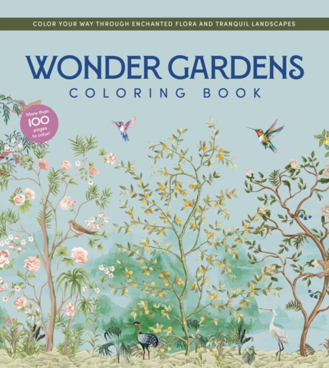 Wonder Gardens Coloring Book - Editors of Chartwell Books
