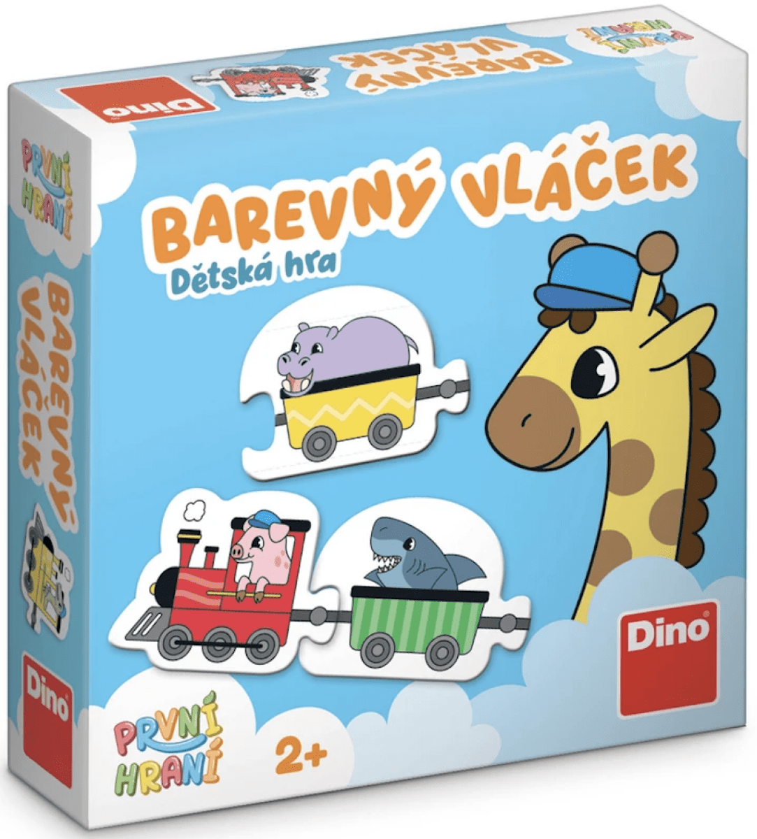 První hraní: Barevný vláček