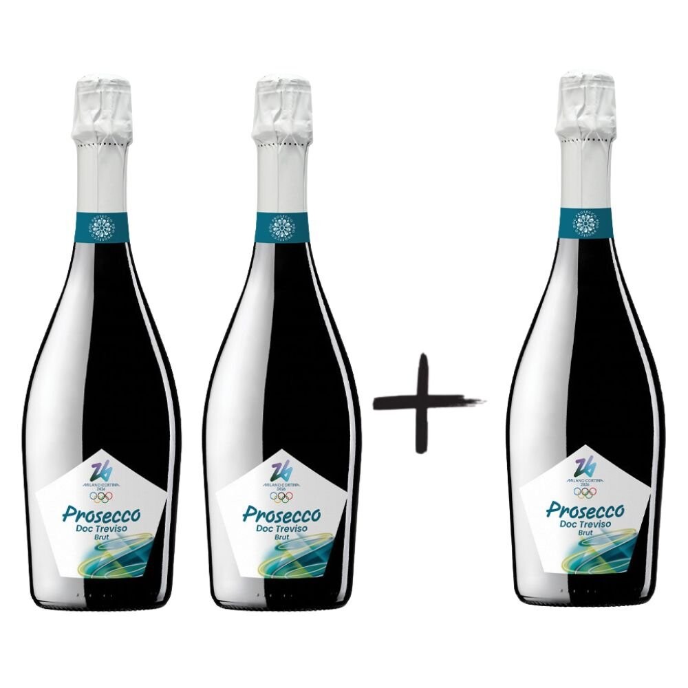 2+1 Serenello Prosecco DOC Treviso Brut Olympic Games Edition 11%