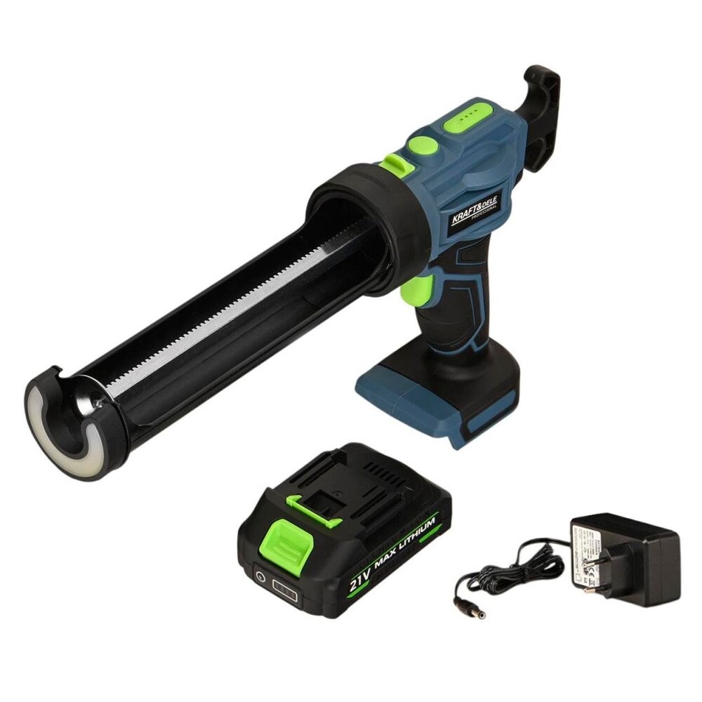 Kraft&Dele KD5482 AKU vytlačovací pistole 300ml 21 V