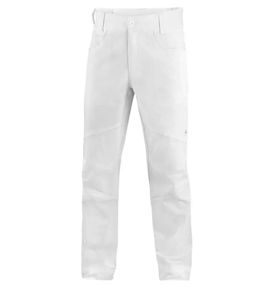 Canis (CXS) Bílé pánské pracovní kalhoty CXS EDWARD PRO - 46