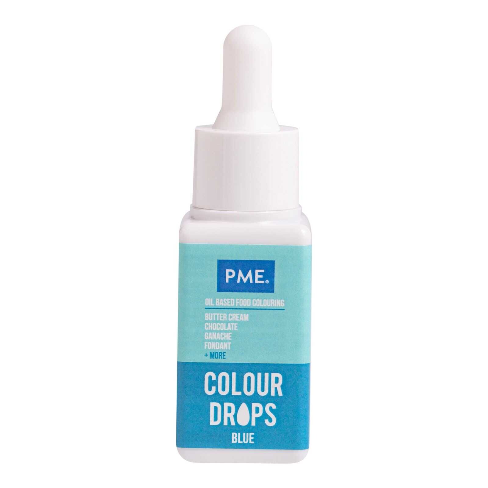 PME Colour Drops Blue 20ml (barva do tuků)