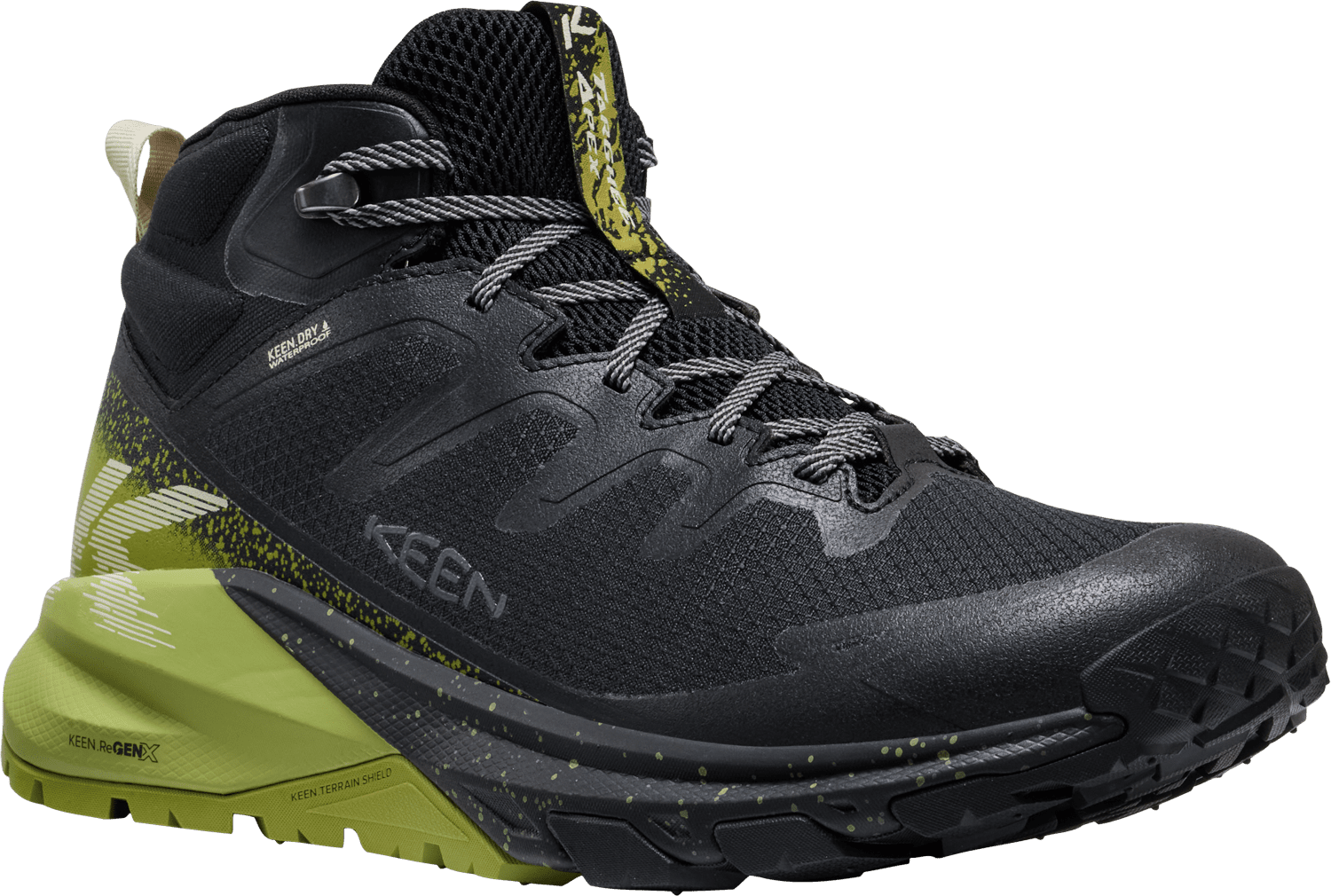 Keen TARGHEE APEX MID WP MEN black/golden cypress Velikost: 43 195208998423