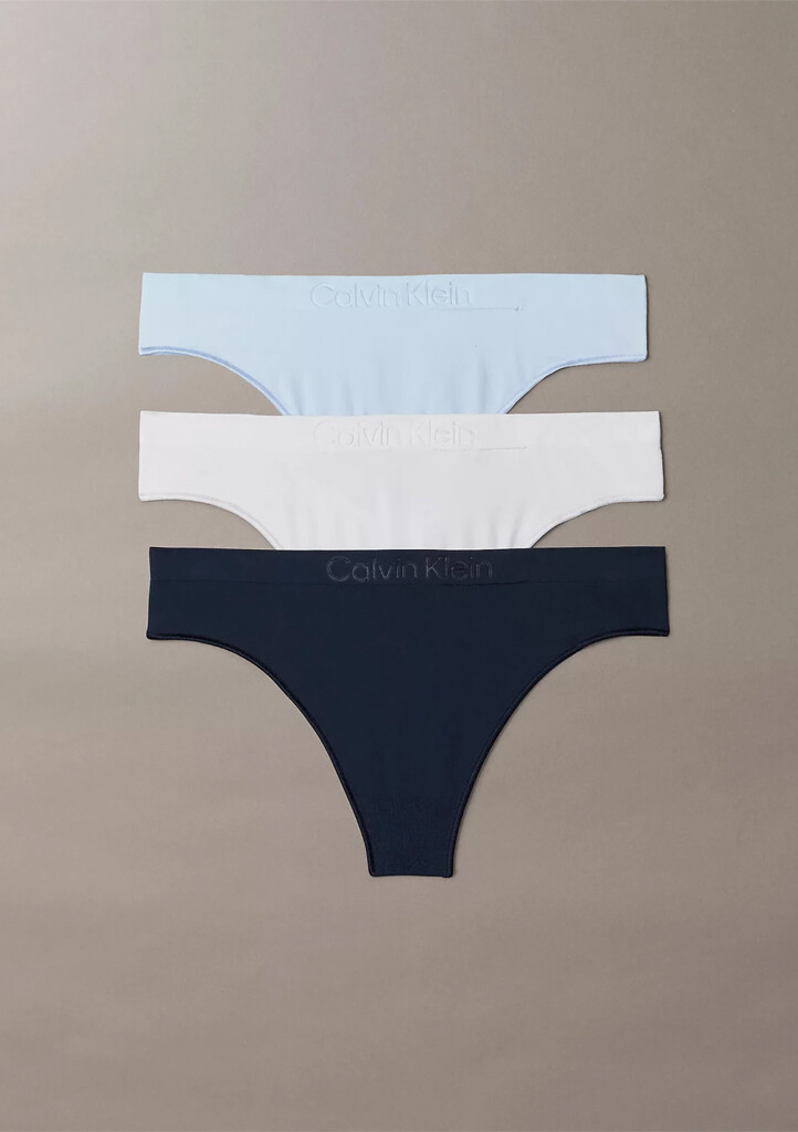 Dámská tanga Calvin Klein QD5211 3Pack