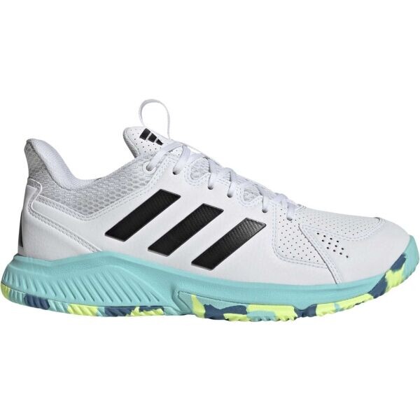 adidas COURT FLIGHT W Dámská volejbalová obuv, bílá, velikost 37 1/3