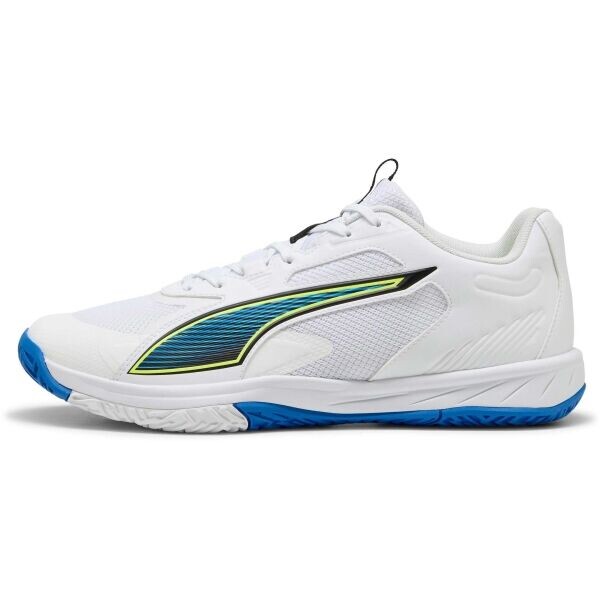Puma ACCELERATE PRO 4 GAME ON Pánská házenkářská obuv, bílá, velikost 44