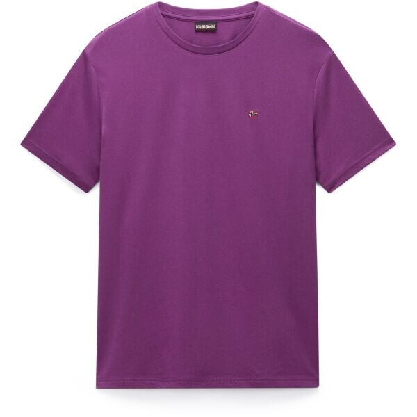 Napapijri SALIS SS SUM BLUE JASPER Pánské tričko, fialová, velikost