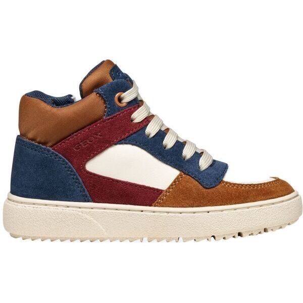 Geox J THELEVEN Chlapecká volnočasová obuv, tmavě modrá, velikost