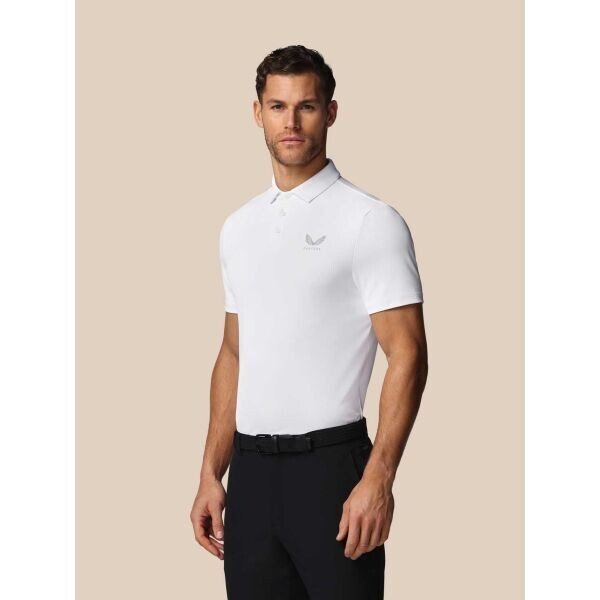 CASTORE ESSENTIAL SS POLO Pánské polo triko, bílá, velikost