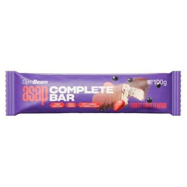 GymBeam ASAP COMPLETE BAR 100 G Proteinová tyčinka, , velikost 100 G